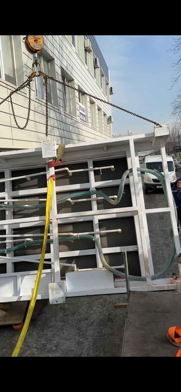 Такелаж лазера 2.5 тонны.